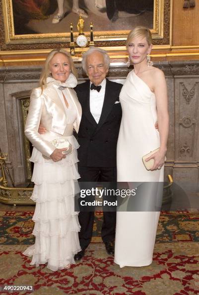 Ricky Lauren, Ralph Lauren and Cate Blanchett attend a dinner to