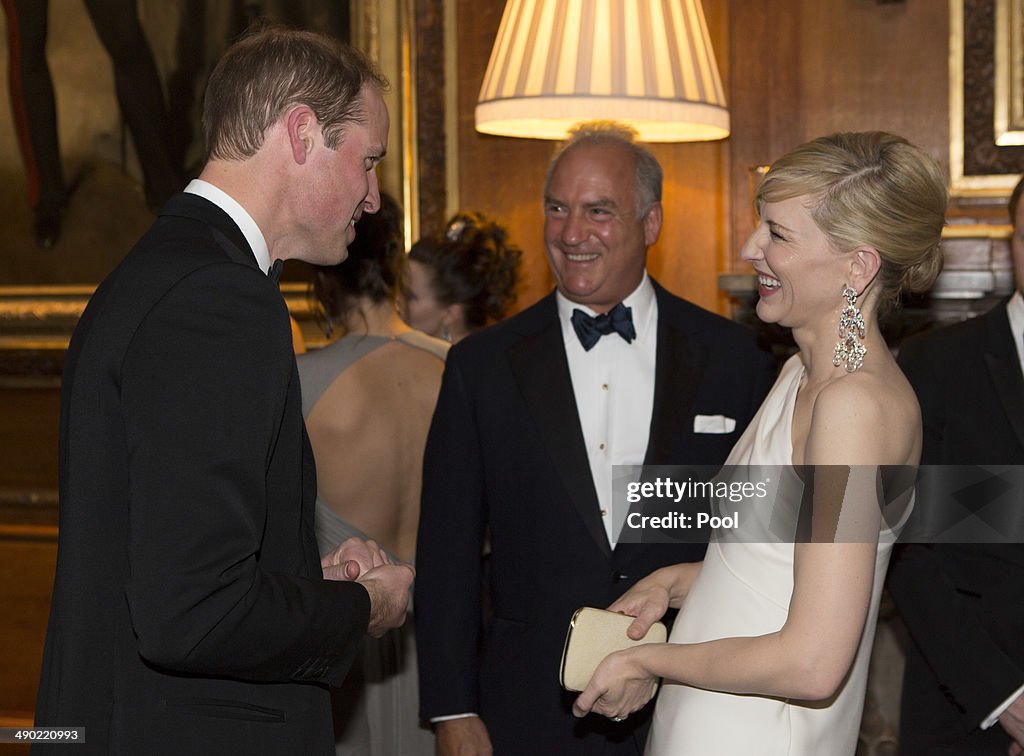 The Duke Of Cambridge Celebrates The Royal Marsden