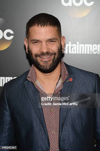 Actor Guillermo Diaz attends the Entertainment Weekly & ABC Upfronts Party at Toro on May 13, 2014 in New York City.