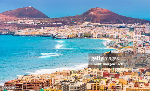 las palmas de gran canaria - islas canarias stock pictures, royalty-free photos & images