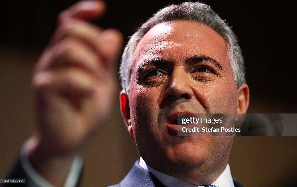 Australian Treasurer Joe Hockey Delivers Post-Budget Address