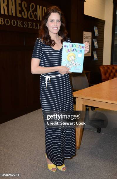 Actress Ione Skye attends her book signing for "My Yiddish Vacation" at Barnes & Noble bookstore at The Grove on May 13, 2014 in Los Angeles,...