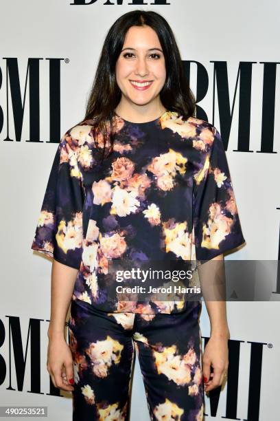 Vanessa Carlton attends the 62nd Annual BMI Pop Awards at Regent Beverly Wilshire Hotel on May 13, 2014 in Beverly Hills, California.