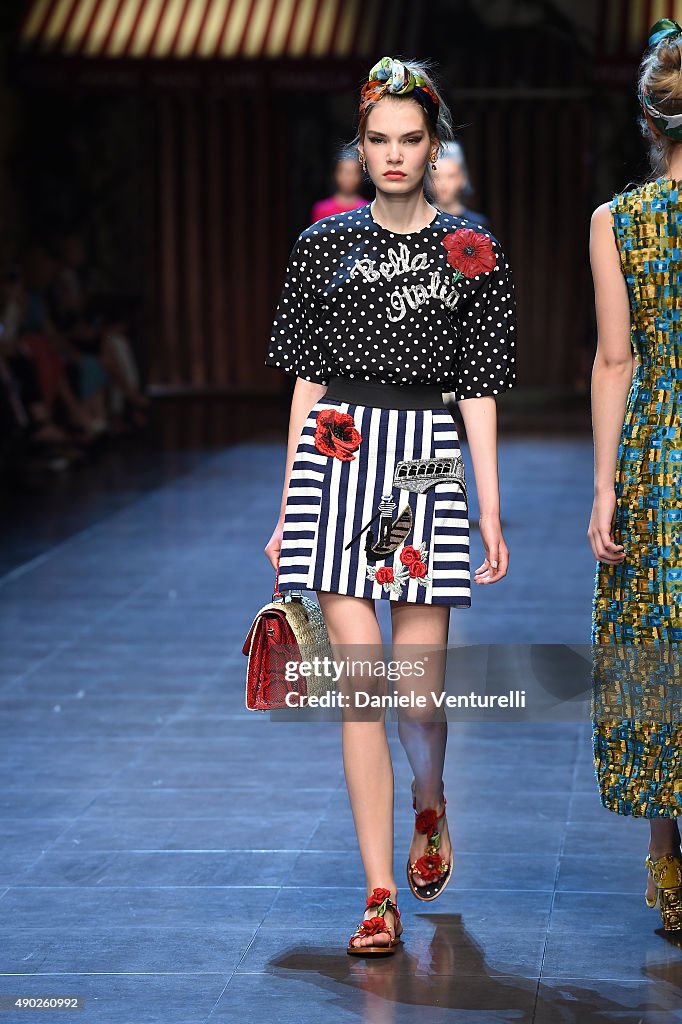 Dolce & Gabbana - Runway - Milan Fashion Week SS16