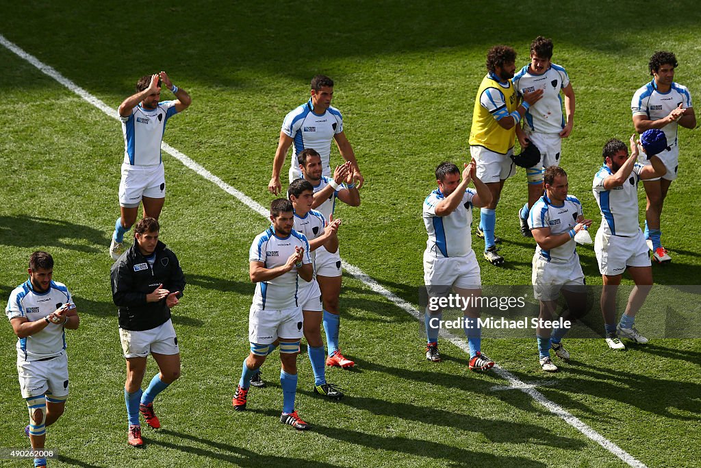 Australia v Uruguay - Group A: Rugby World Cup 2015