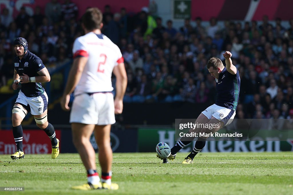 Scotland v USA - Group B: Rugby World Cup 2015