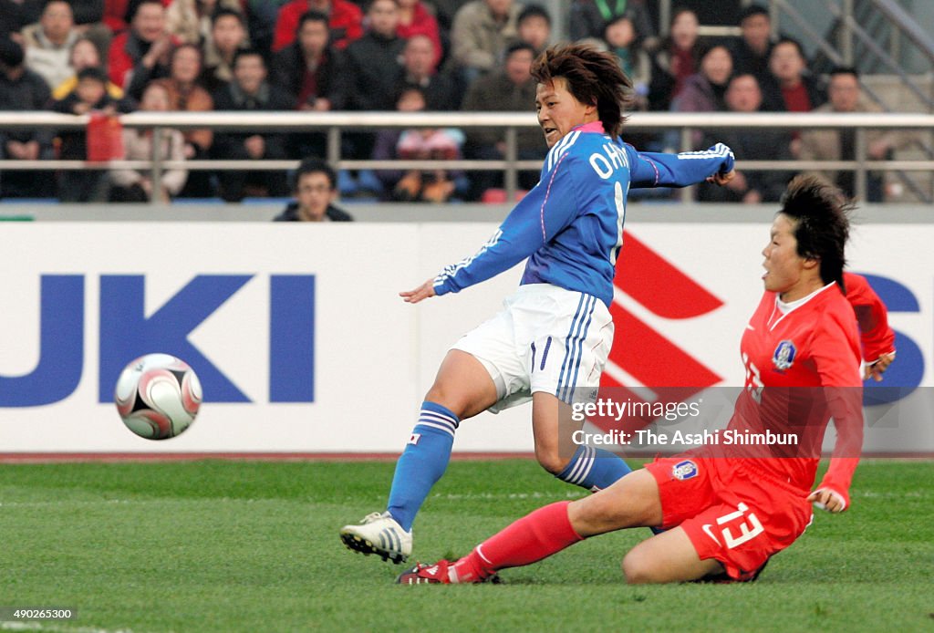Japan v South Korea - EAFF Women's Football Championship