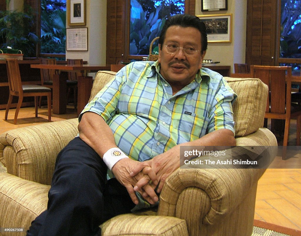Former Philippines President Joseph Estrada Interview