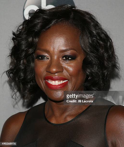 Viola Davis attends the Celebration of ABC's TGIT Line-up presented by Toyota and co-hosted by ABC and Time Inc.'s Entertainment Weekly, Essence and...