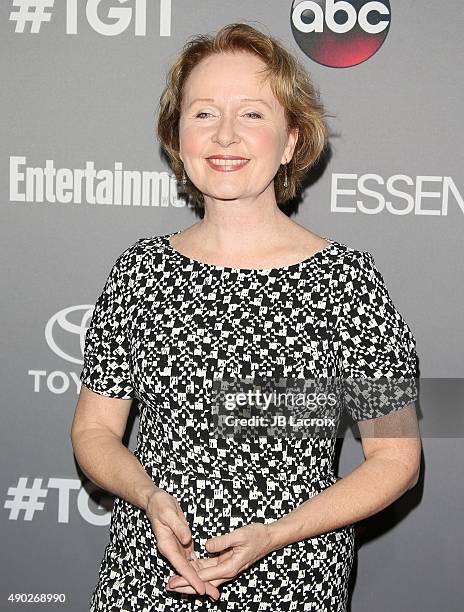 Kate Burton attends the Celebration of ABC's TGIT Line-up presented by Toyota and co-hosted by ABC and Time Inc.'s Entertainment Weekly, Essence and...