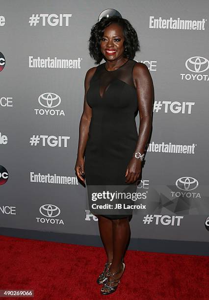 Viola Davis attends the Celebration of ABC's TGIT Line-up presented by Toyota and co-hosted by ABC and Time Inc.'s Entertainment Weekly, Essence and...