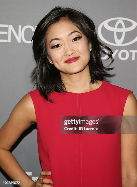 Amy Okuda attends the Celebration of ABC's TGIT Line-up presented by Toyota and co-hosted by ABC and Time Inc.'s Entertainment Weekly, Essence and...