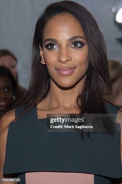 Actress Megalyn Echikunwoke attends the "He Named Me Malala" New York Premiere at Ziegfeld Theater on September 24, 2015 in New York City.