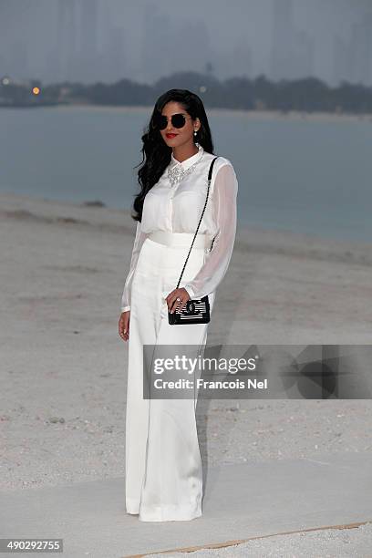 Princess Ameerah Al-Taweel attends the Chanel Cruise Collection 2014/2015 Photocall at The Island on May 13, 2014 in Dubai, United Arab Emirates.