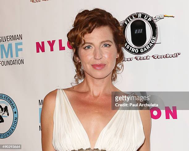 Actress Tanna Frederick attends the 2nd Annual Light Up The Night White Party at Mr. C Beverly Hills on September 26, 2015 in Beverly Hills,...
