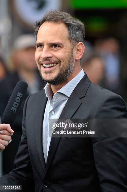 Actor Moritz Bleibtreu attends the 'Die Dunkle Seite Des Mondes' Premiere during the Zurich Film Festival on September 27, 2015 in Zurich,...