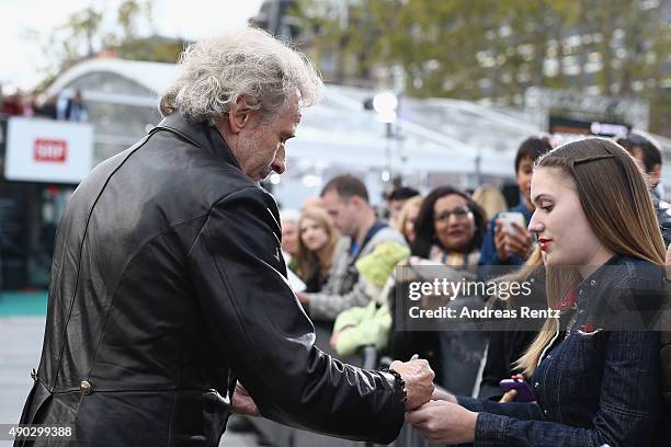 Thomas Gottschalk attends the 'Die Dunkle Seite Des Mondes' Premiere during the Zurich Film Festival on September 27, 2015 in Zurich, Switzerland....