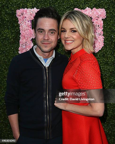 Personality Ali Fedotowsky and TV host Kevin Manno attend the grand opening of Pump Lounge hosted by Lisa Vanderpump and Ken Todd at Pump on May 13,...