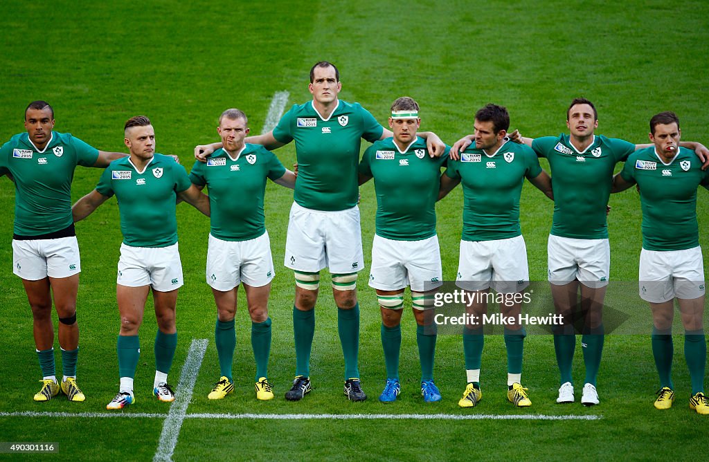 Ireland v Romania - Group D: Rugby World Cup 2015