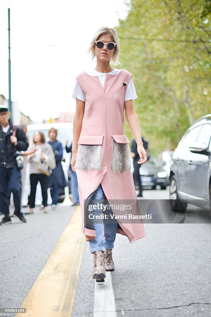 Street Style: Day 5 - Milan Fashion Week SS16