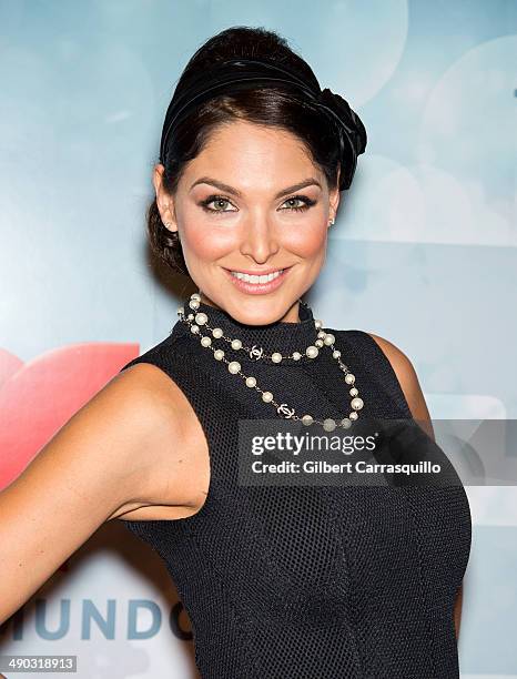 Actress Blanca Soto attends the 2014 Telemundo Upfront at Frederick P. Rose Hall, Jazz at Lincoln Center on May 13, 2014 in New York City.