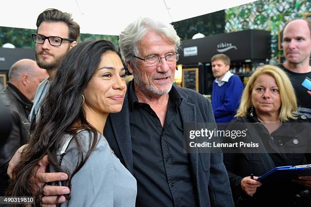 Actor Juergen Prochnow attends the 'Die Dunkle Seite Des Mondes' Press Conference during the Zurich Film Festival on September 27, 2015 in Zurich,...