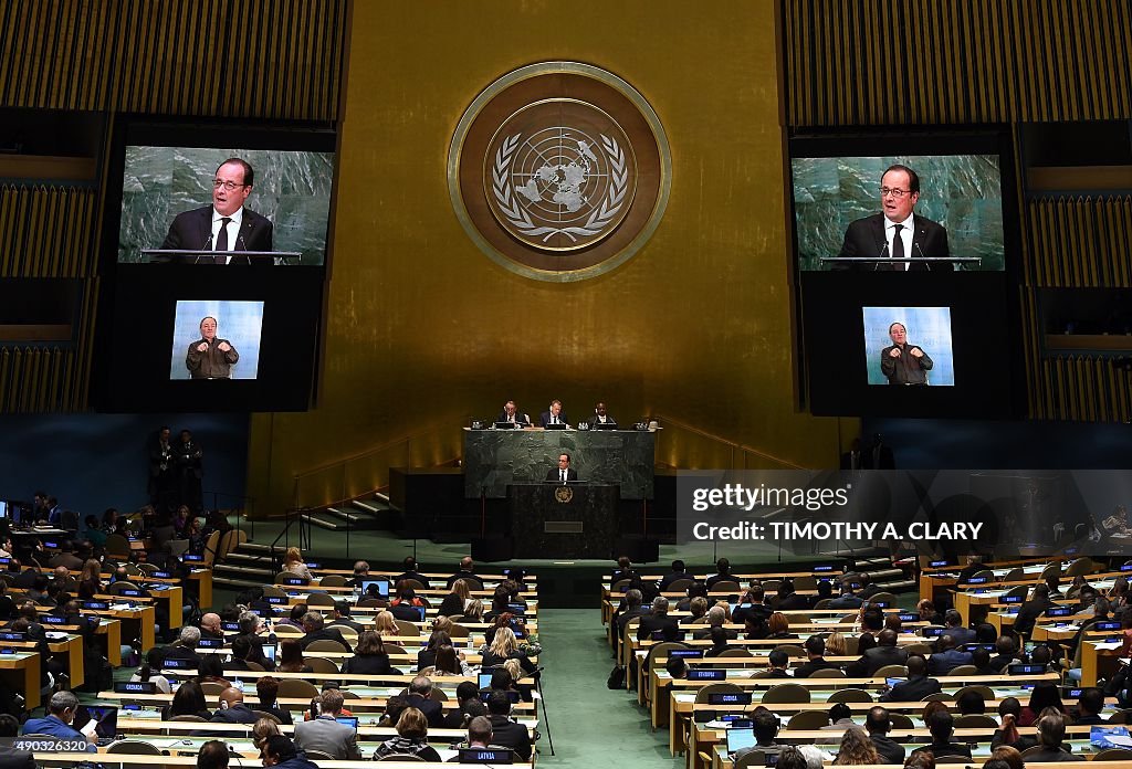 UN-GENERAL ASSEMBLY-SUMMIT-FRANCE
