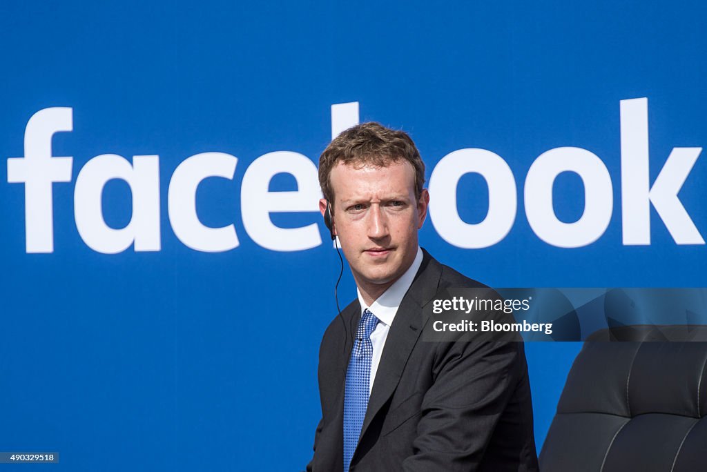 Indian Prime Minister Narendra Modi Meets With Facebook Inc. Chief Executive Officer Mark Zuckerberg