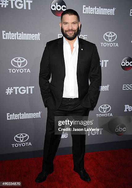 Actor Guillermo Diaz attend ABC's TGIT premiere event on September 26, 2015 in West Hollywood, California.