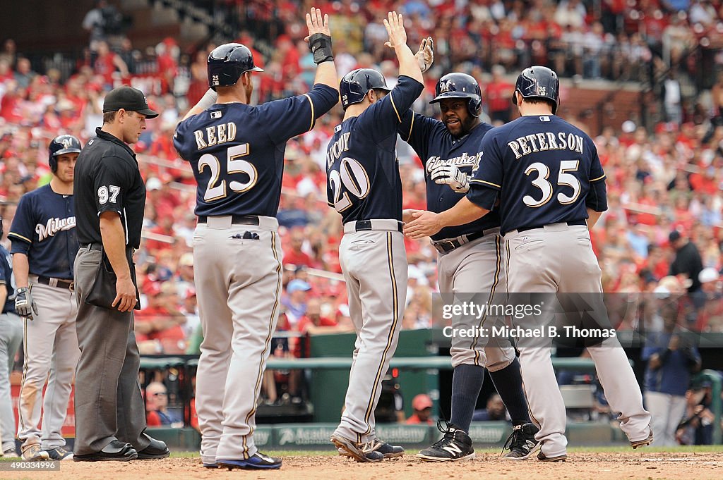 Milwaukee Brewers v St. Louis Cardinals