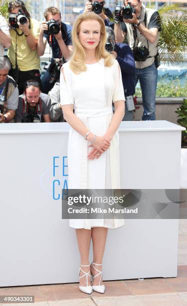 Nicole Kidman attends the "Grace of Monaco" photocall at the 67th Annual Cannes Film Festival on May 14, 2014 in Cannes, France.