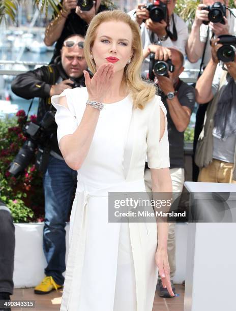 Nicole Kidman attends the "Grace of Monaco" photocall at the 67th Annual Cannes Film Festival on May 14, 2014 in Cannes, France.