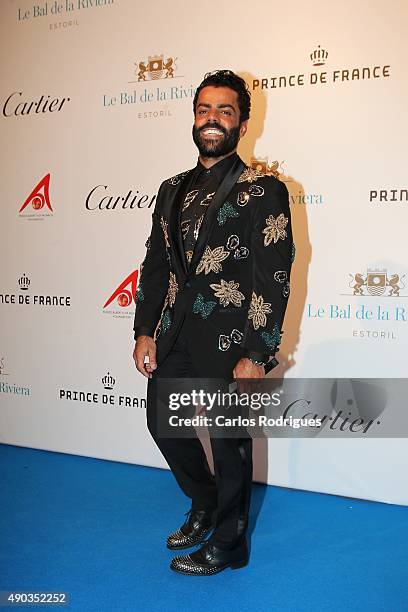 Dino Goncalvez during the Gala Do Bal de la Riviera in Estoril at Casino do Estoril on September 27 2015 in Lisbon, Portugal.