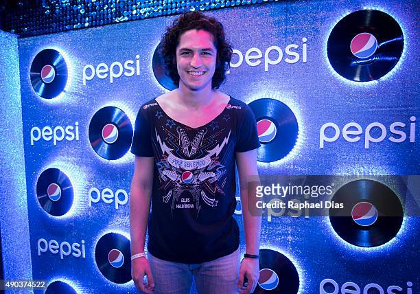 Brazilian actor Gabriel Leone attends to the VIP area at 2015 Rock in Rio on September 27, 2015 in Rio de Janeiro, Brazil.