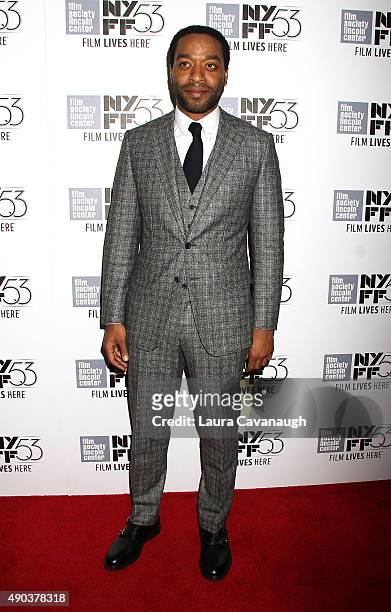 Chiwetel Ejiofor attends the 53rd New York Film Festival - "The Martian" Premiere at Alice Tully Hall on September 27, 2015 in New York City.