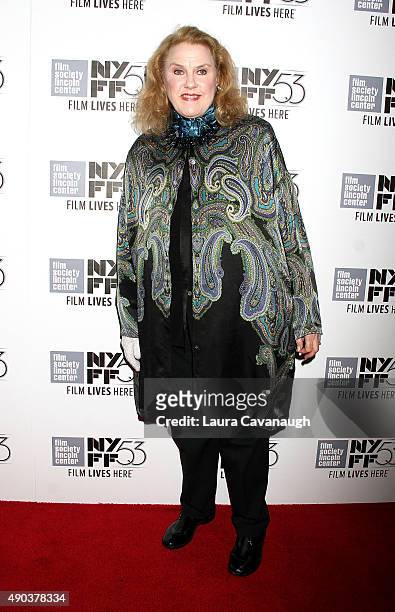Celia Weston attends the 53rd New York Film Festival - "The Martian" Premiere at Alice Tully Hall on September 27, 2015 in New York City.