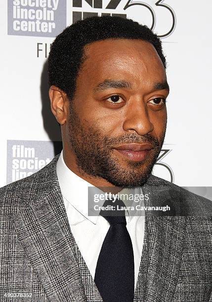 Chiwetel Ejiofor attends the 53rd New York Film Festival - "The Martian" Premiere at Alice Tully Hall on September 27, 2015 in New York City.