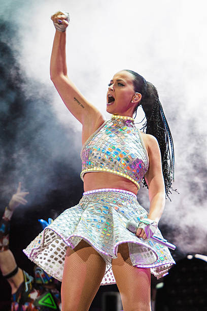 Katy Perry performs at 2015 Rock in Rio on September 27, 2015 in Rio de Janeiro, Brazil.