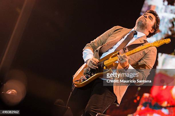 Davi Moraes performs at 2015 Rock in Rio on September 27, 2015 in Rio de Janeiro, Brazil.