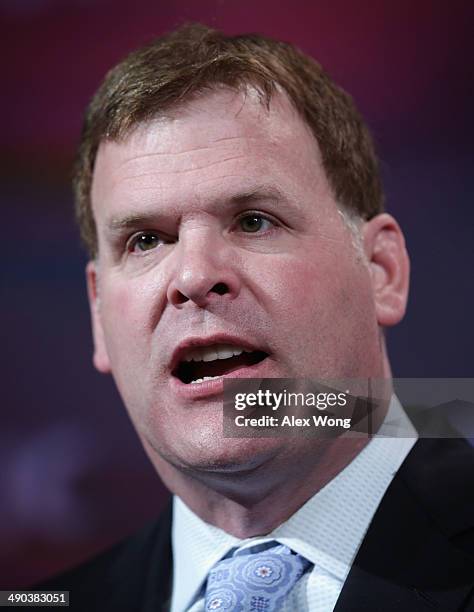 Canadian Foreign Affairs Minister John Baird addresses the American Jewish Committee Global Forum 2014 May 14, 2014 in Washington, DC. The AJC held...