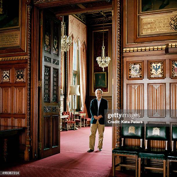 Speaker of the House and UK Conservative party politician John Bercow is photographed for the New Statesman on September 3, 2012.