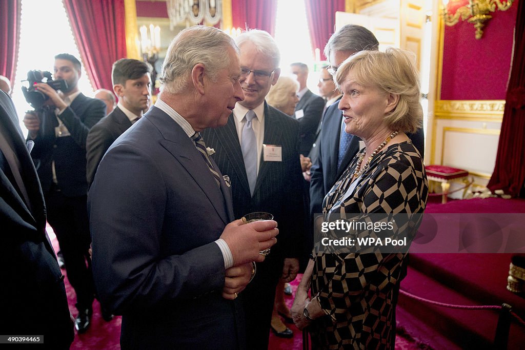 Prince Charles Reception At St James Palace