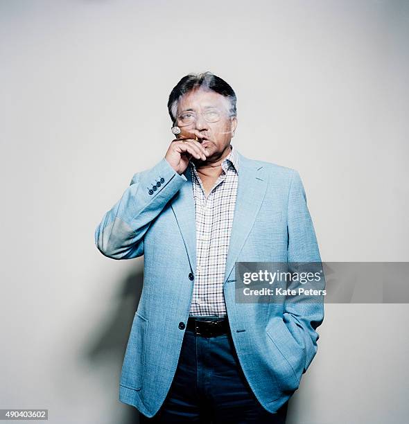 Politician and a retired army general Pervez Musharraf is photographed for the New Statesman on June 12, 2012.