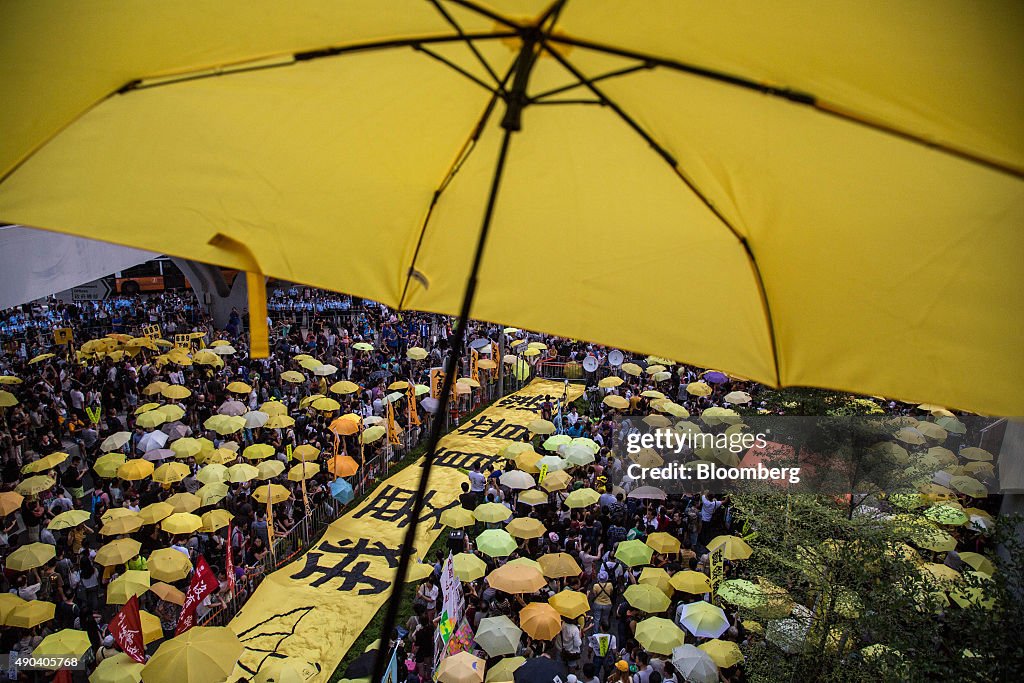 Anniversary of the Start of Hong Kong's Pro-Democracy Protests