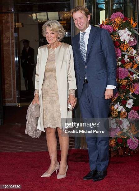 Prince Floris of The Netherlands and Princess Irene of The Netherlands arrive for festivities marking the final celebrations of 200 years Kingdom of...