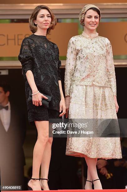 Jury members Sofia Coppola and Leila Hatami attend the Opening ceremony and the "Grace of Monaco" Premiere during the 67th Annual Cannes Film...