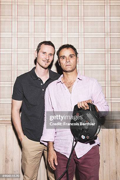 Actors Soren Prevost and Erling Prevost are photographed for Gala on July 10, 2015 in Paris, France.