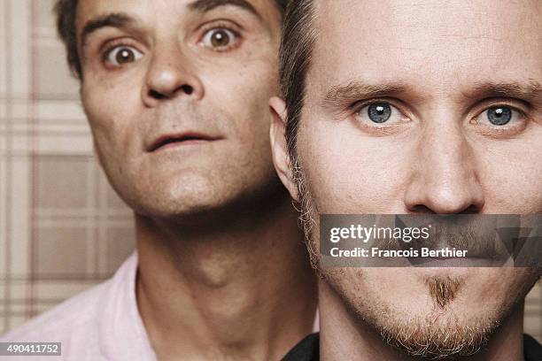 Actors Soren Prevost and Erling Prevost are photographed for Gala on July 10, 2015 in Paris, France.