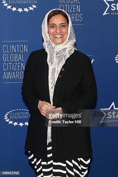 Minister for Foreign Trade HE Sheikha Lubna bint Khalid bin Sultan Al Qasimi attends the Clinton Global Initiative 2015 Global Citizen Awards on...