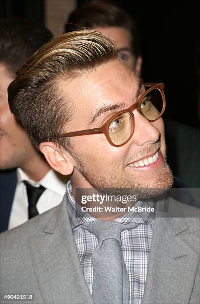 Lance Bass attends the Broadway Opening Night Performance of 'Spring Awakening' at the Brooks Atkinson Theatre on September 27, 2015 in New York City.